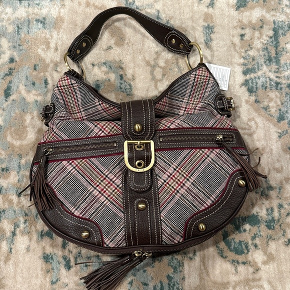 Anthropologie Rafe Plaid Bag - NWT - Picture 5 of 8